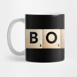 BOKEH Scrabble Mug